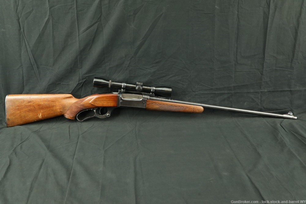 Savage Model 99 Lever Action Rifle 24” .300 Savage MFD 1935 C&R -img-2