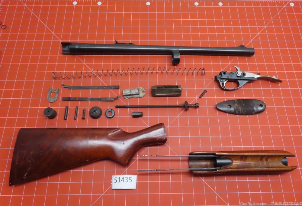 Remington model 870 Wingmaster 12 GA Repair Parts #51435-img-1