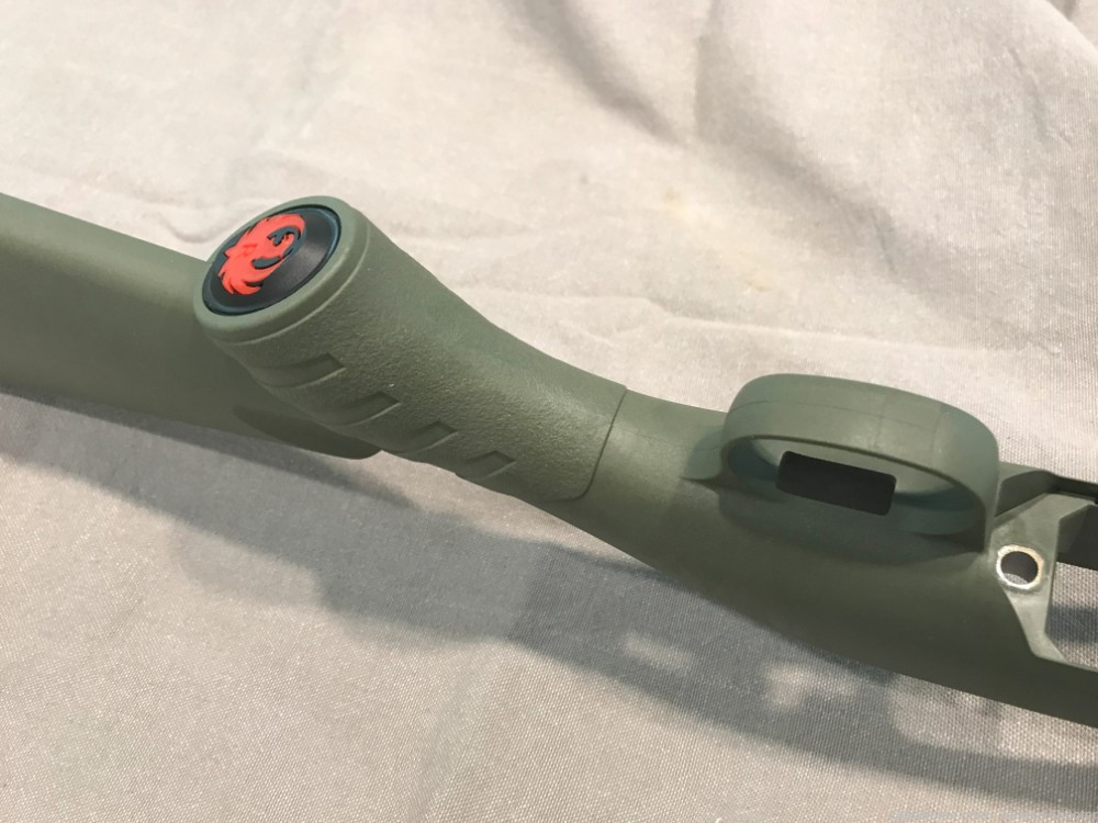 Ruger American Stock Only Green Short Action Standard Model New -img-5