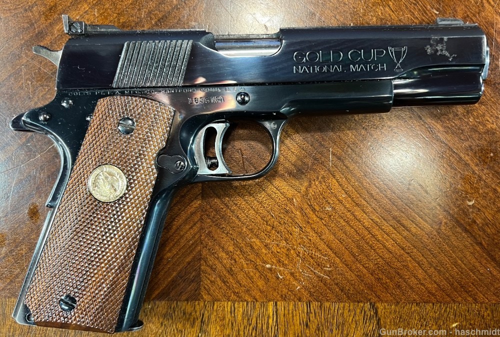 *Penny Auction* Colt .45 ACP Gold Cup National Match NRA Centennial 1971-img-0
