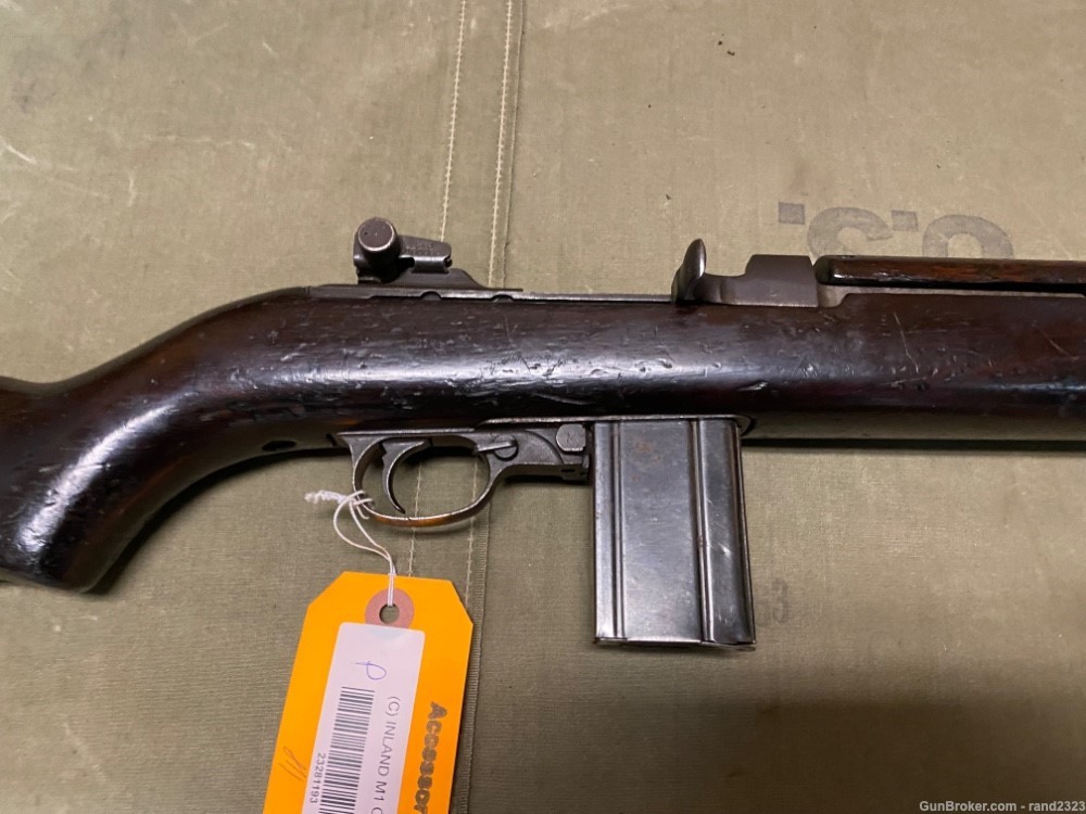 ORIGINAL WWII IS ARMY INLAND M1 CARBINE RIFLE-img-3