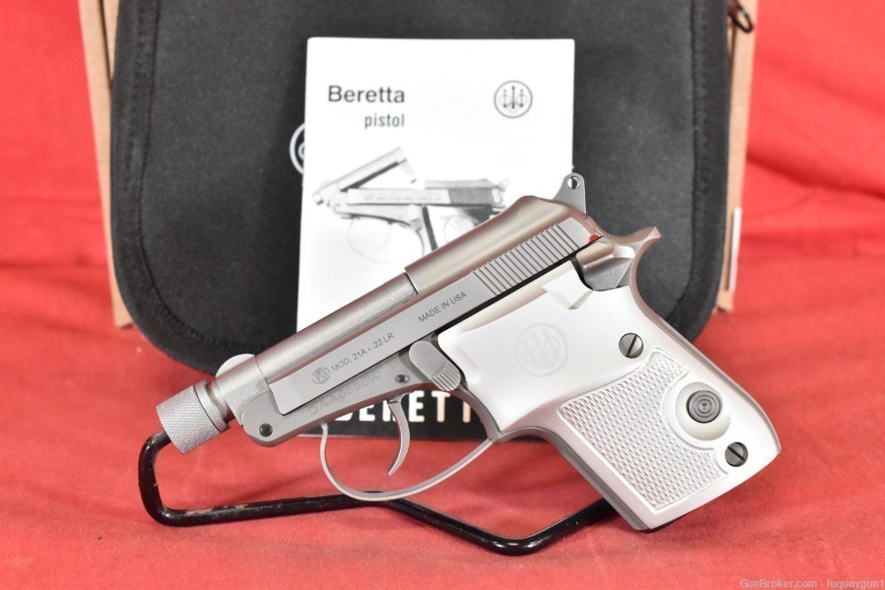 Beretta 21A Bobcat Ghost Buster Covert 22LR 2.9" SPEC0699A 21A-21A-21A-21A-img-1