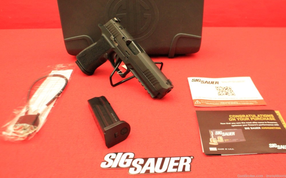 Sig Sauer P320 X-Ten 10mm 4.5"-barrel semi-auto pistol Used.-img-0