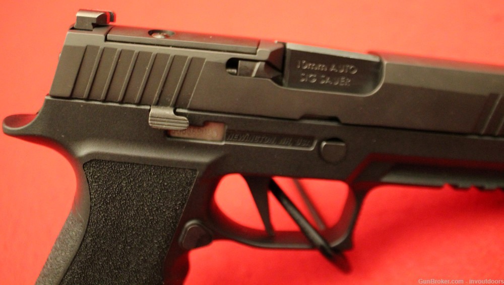 Sig Sauer P320 X-Ten 10mm 4.5"-barrel semi-auto pistol Used.-img-14