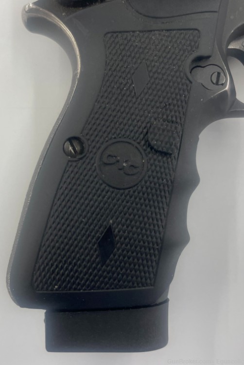 Browning Hi Power 9mm w/Pistol Grip Laser 1-13rd Mag -img-1