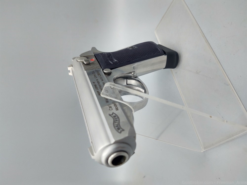 Walther PPK/S Semi Auto Pistol-Stainless Steel-380ACP-7 round Mag-img-0
