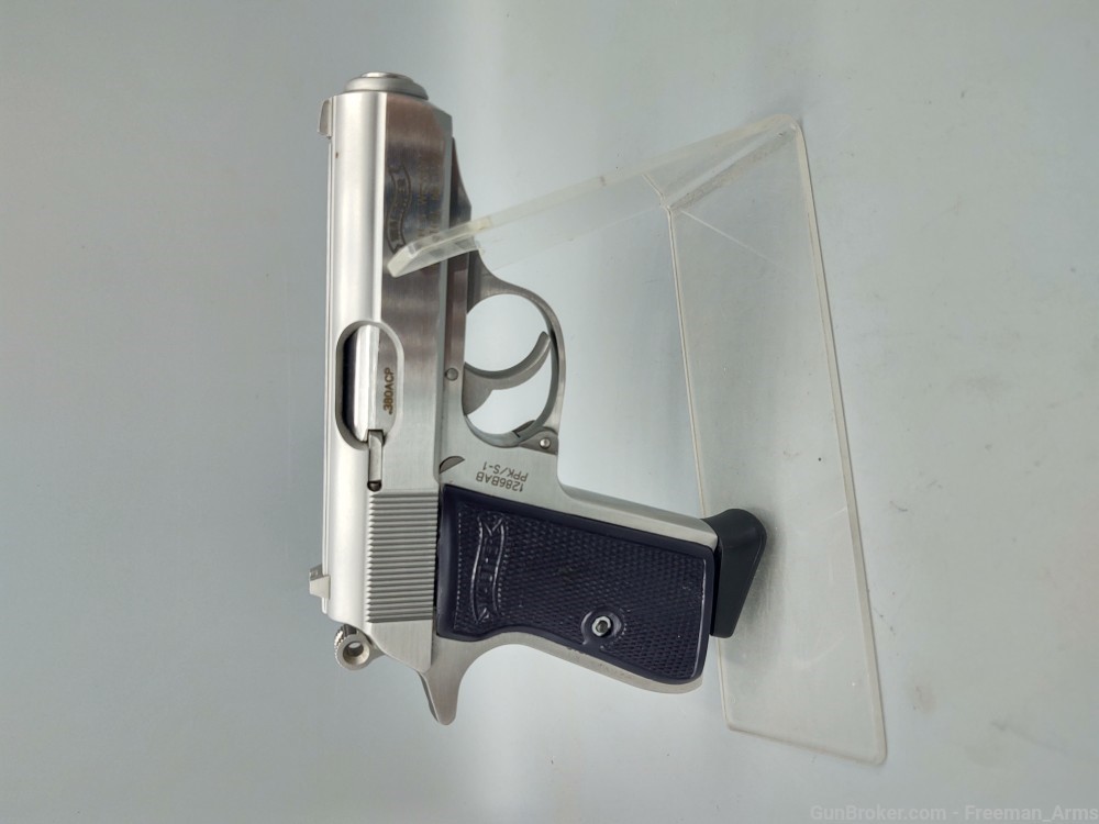 Walther PPK/S Semi Auto Pistol-Stainless Steel-380ACP-7 round Mag-img-4
