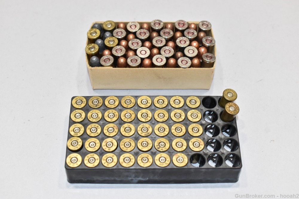 2 Boxes 52 Rds & 39 Fired Cases 38 Smith Wesson S&W Western Mix HS-img-6