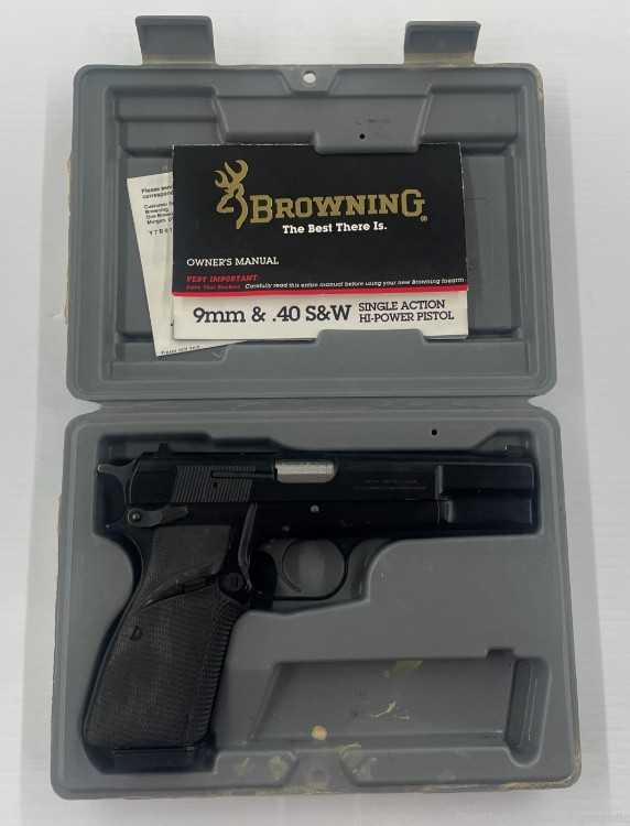 Browning Hi Power 40 S&W 2-10rd Mag w/box-img-6