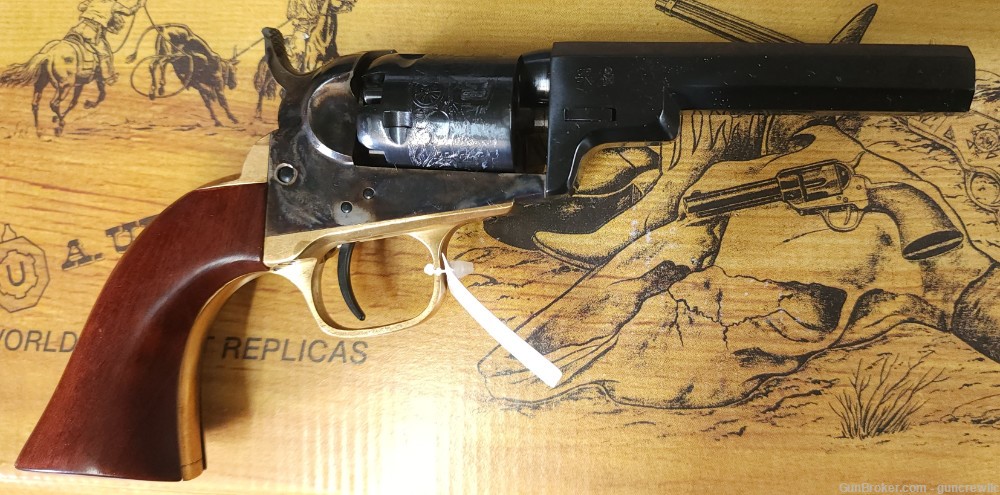 Uberti 340380 1849 Wells Fargo Pocket Pistol Octagon 31cal 4" SHIPS FAST-img-5