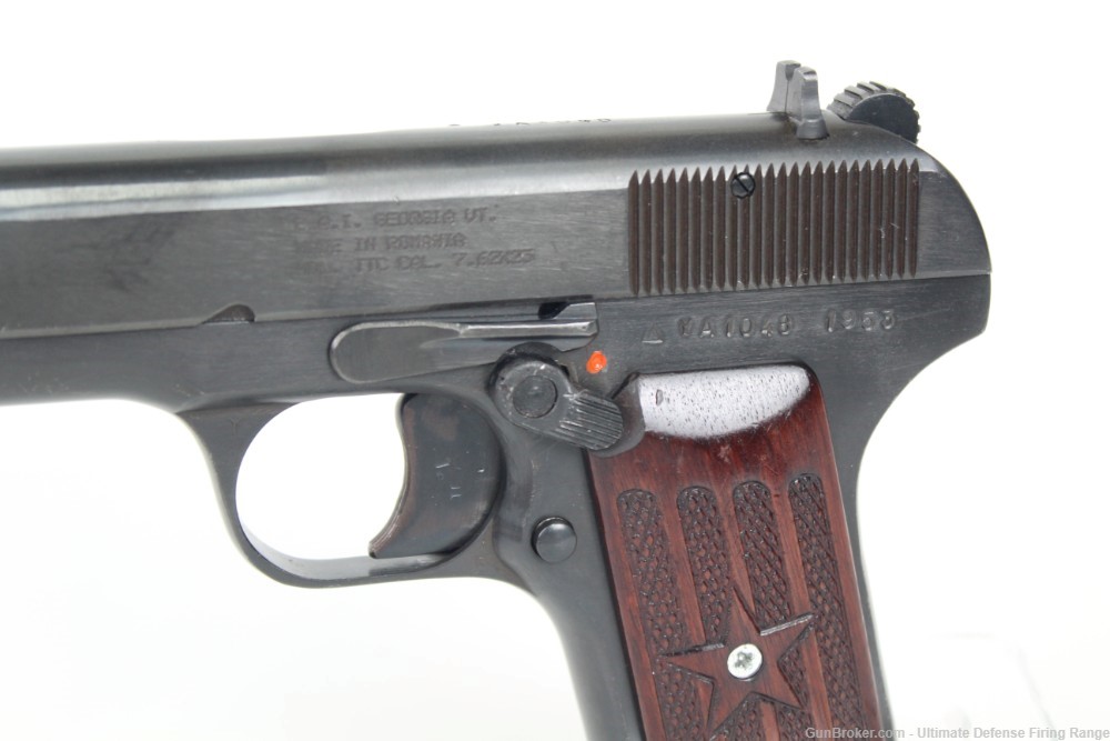 Excellent 1953 Romanian Tokarev 7.62x25mm TT-33C with 2 Mags-img-3