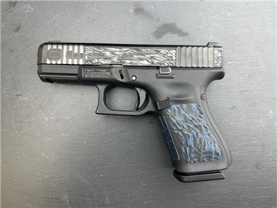 FACTORY 2ND - Glock 19 Gen 5 Tactical Nightfall Custom Engraved by Altamont