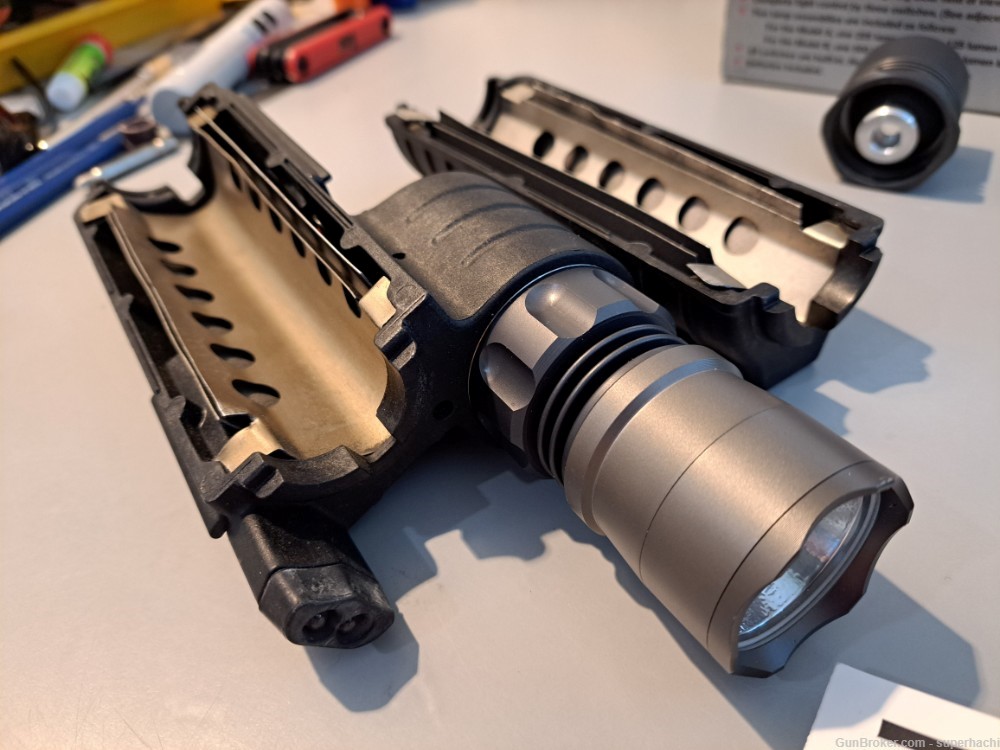 Surefire M500A Tactical Light Handguard w/ Lumens Factory LED Upgrades -img-4