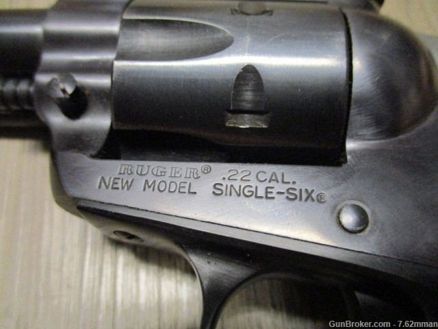 1973 Ruger New Model Single-Six 22lr 22mag Revolver 22 LR 22 Magnum -img-5