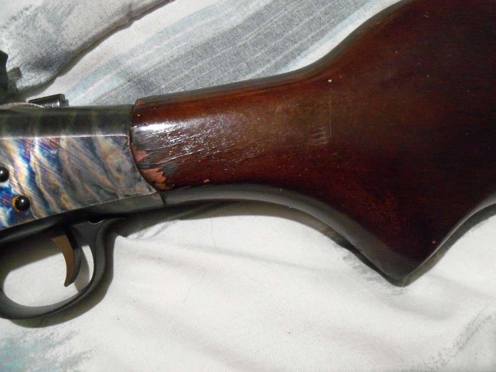 HARRINGTON & RICHARDSON H&R 176 MODEL 10 GAUGE 36" BARREL, NICE SHAPE NR-img-7