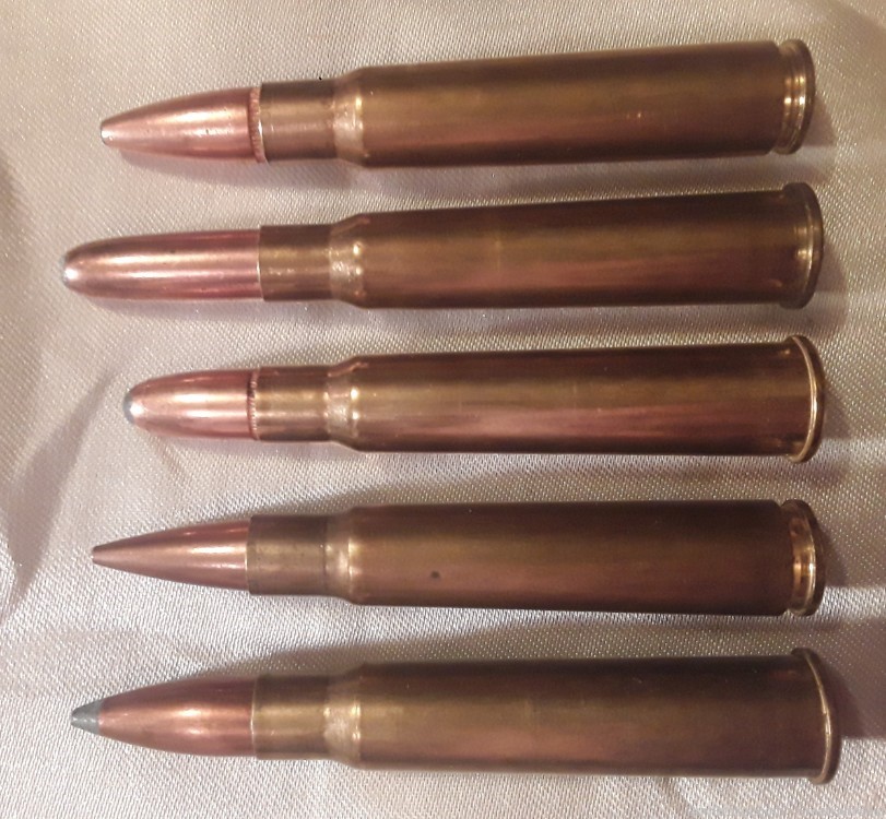 172 x Reload Ammunition Rounds COMPONENTS ONLY Caliber 8x57 (8mm Mauser)-img-2