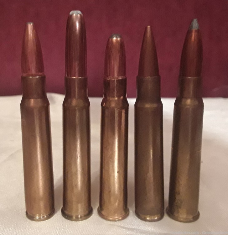 172 x Reload Ammunition Rounds COMPONENTS ONLY Caliber 8x57 (8mm Mauser)-img-1