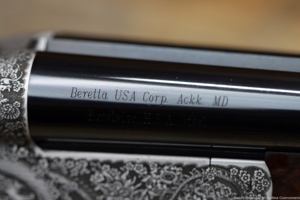Beretta 486 Parallelo Engraved Marc Newson 28 Ga 28" BBL Beretta Premium-img-22