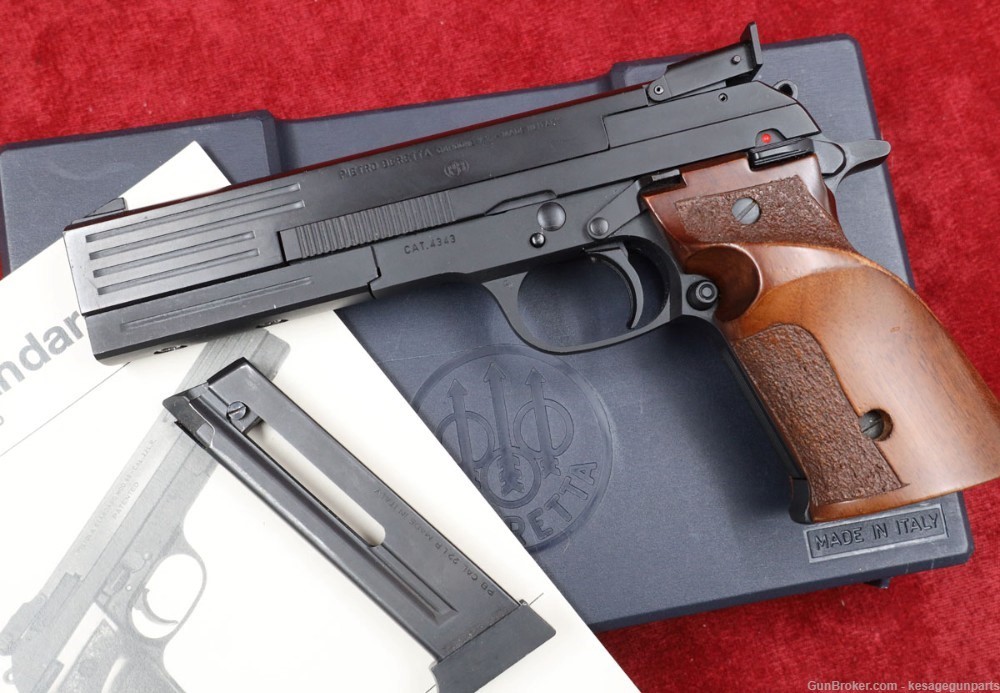 Beretta 89 Target 22LR with Case 2 Mags Manual-img-0