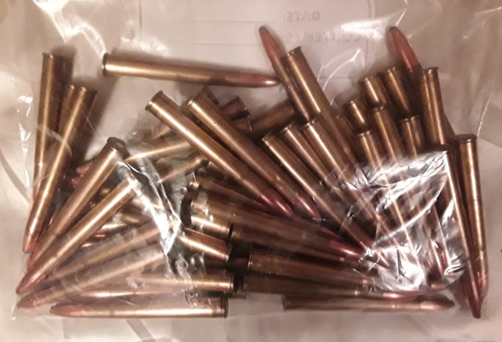 50 x Reload Ammo Rounds COMPONENTS ONLY Cal. 9.3x74 R 270 Gr. Speer Bullets-img-0