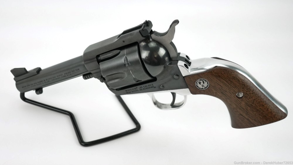 Ruger New Model Blackhawk - S/A Revolver in .45 Cal-img-2