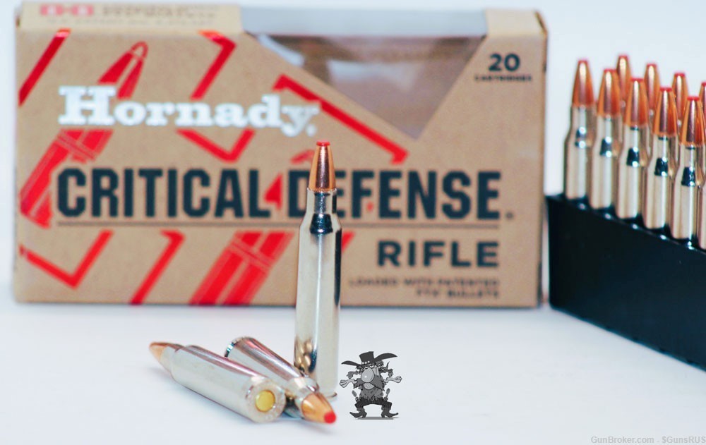 HORNADY Critical Defense .223 REM 55 Grain FTX-img-0