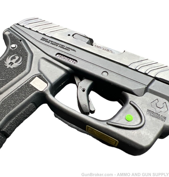 RUGER LCP II .380 ACP PISTOL WITH VIRIDIAN GREEN LASER-img-5