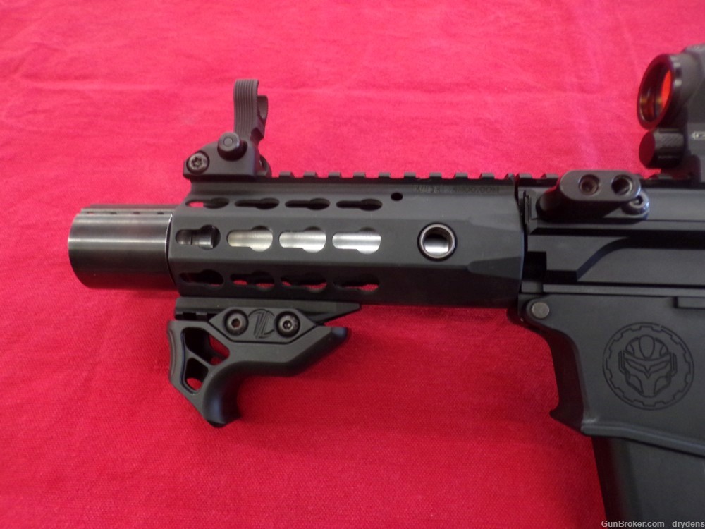 Gun Point M9G 9mm pistol w/ Maxim brace Knights Rail Sig Romeo 5 sight PDW-img-3