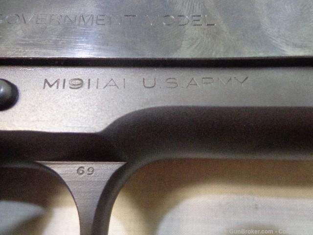 Colt M1911A1, 1942,  US Army rebuild, 45ACP, -img-21