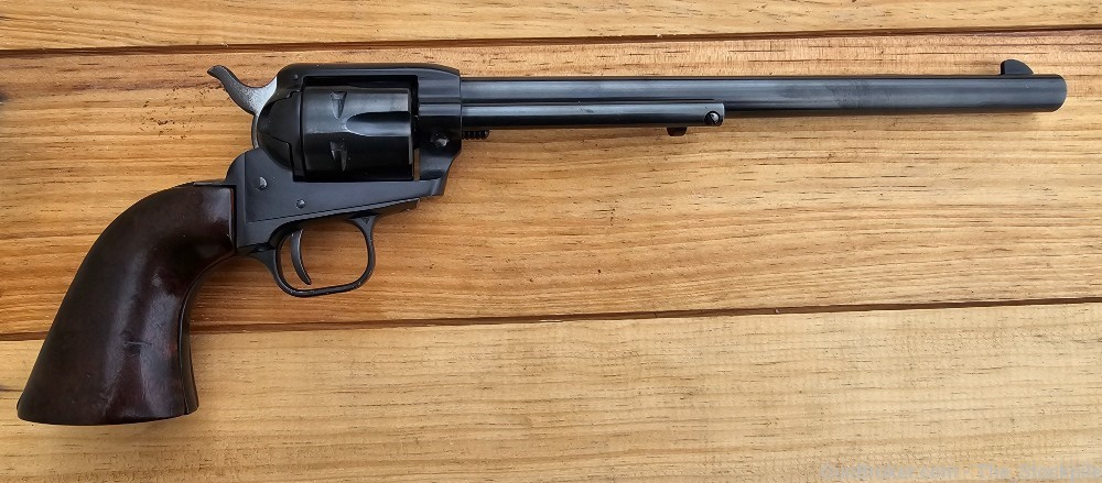 Colt Single Action Buntline Scout .22 LR 9.5" Bbl Blued Wood Grips 1959 Mfg-img-1