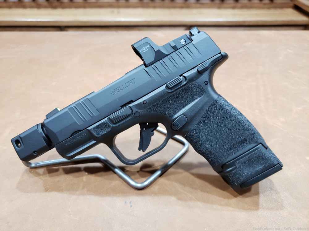Springfield HELLCAT RDP 9mm w/ Hex WASP NO RESERVE-img-1
