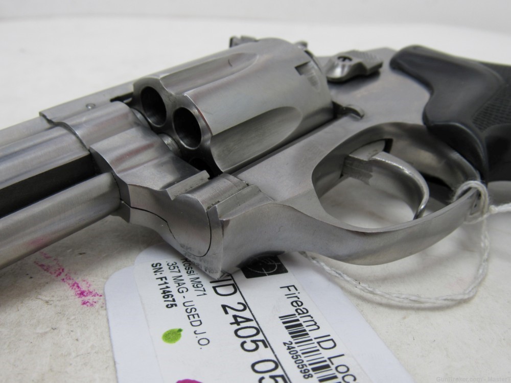 Rossi M971 Stainless Pre-Lock 6”Brl 357 Mag $.01 Start No Reserve-img-7