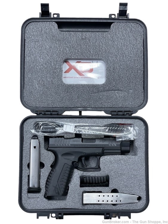 Springfield XDM-10 10mm with two 15rd magazines and box.-img-4