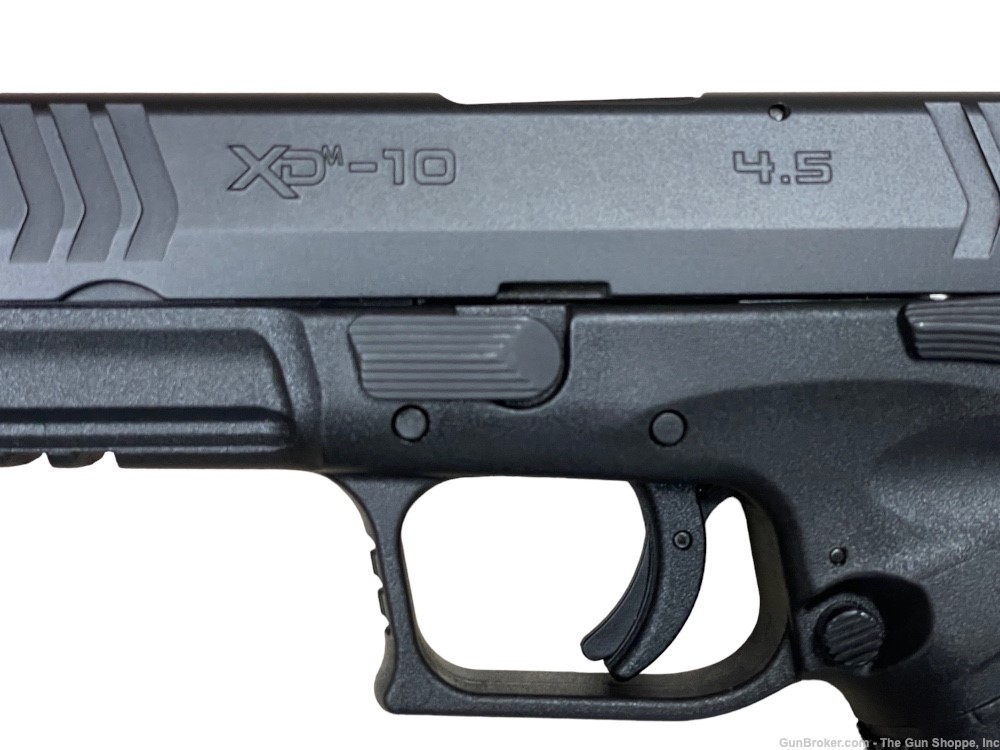 Springfield XDM-10 10mm with two 15rd magazines and box.-img-3