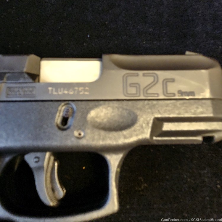 Taurus G2c 9mm 12 round double stack conceal pistol semiauto -img-1