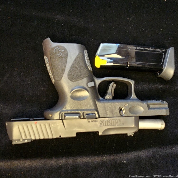 Taurus G2c 9mm 12 round double stack conceal pistol semiauto -img-5