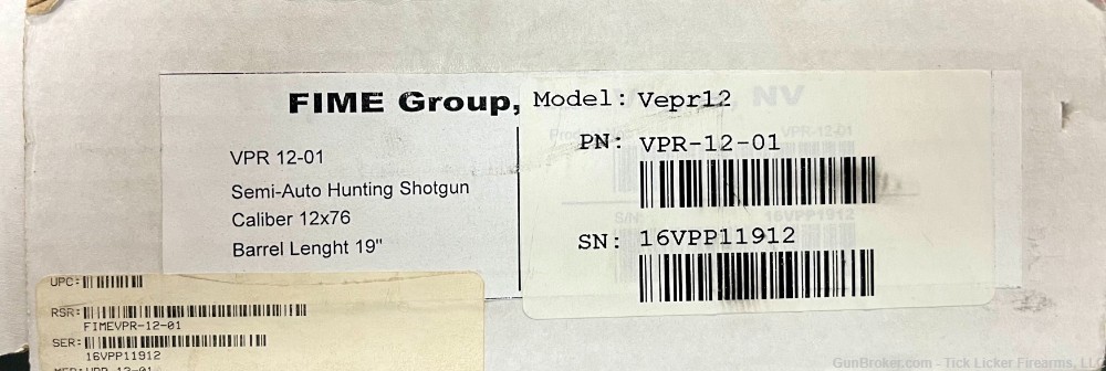 Molot Vepr-12 in 12 Gauge - Used-img-13