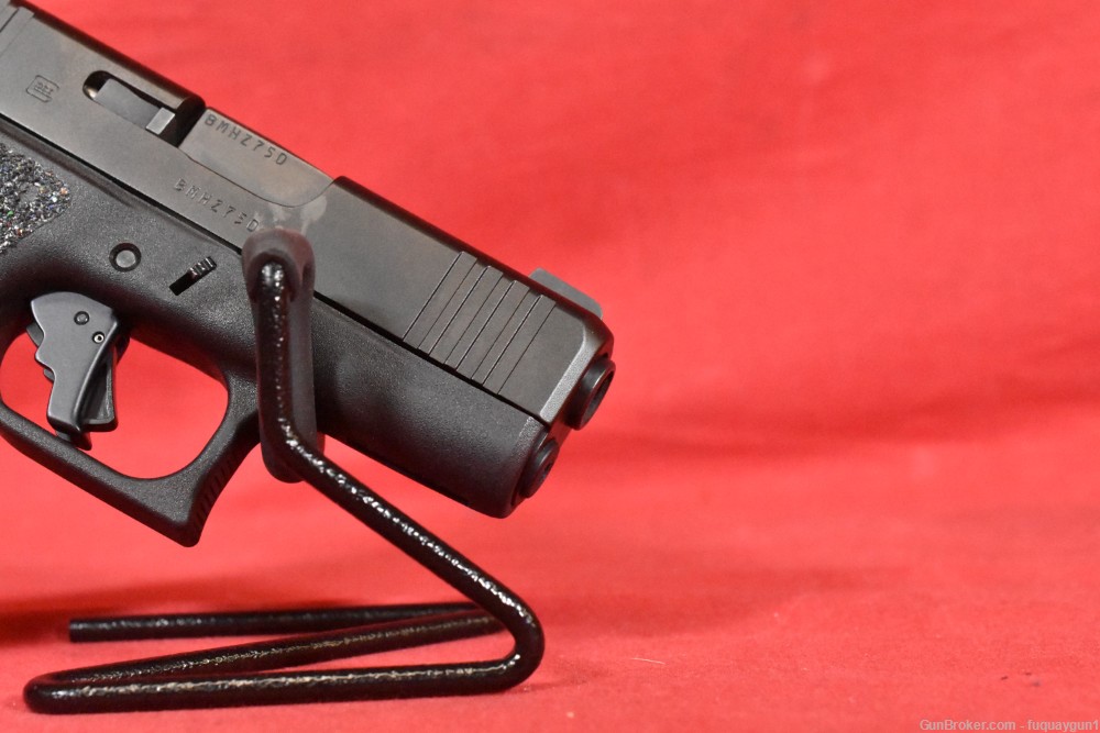 Glock 43X 3.4" 12rd Trijicon Sights Apex Tactical Trigger Warne Extension-img-6
