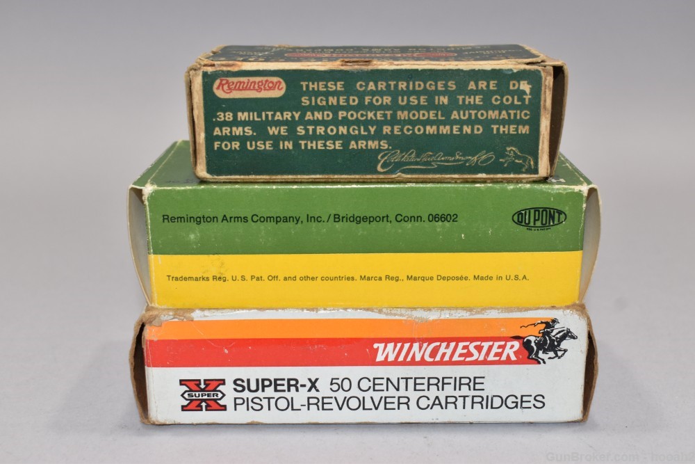 3 Boxes 100 Rds & 49 Fired Cases 38 Auto Automatic Colt ACP READ-img-3