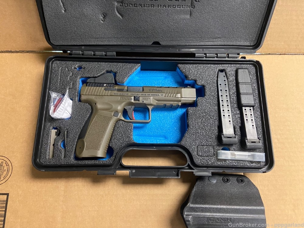 Canik TP9 SFx complete with Vortex Venom Red Dot 2 Mags + Holster + Case-img-1