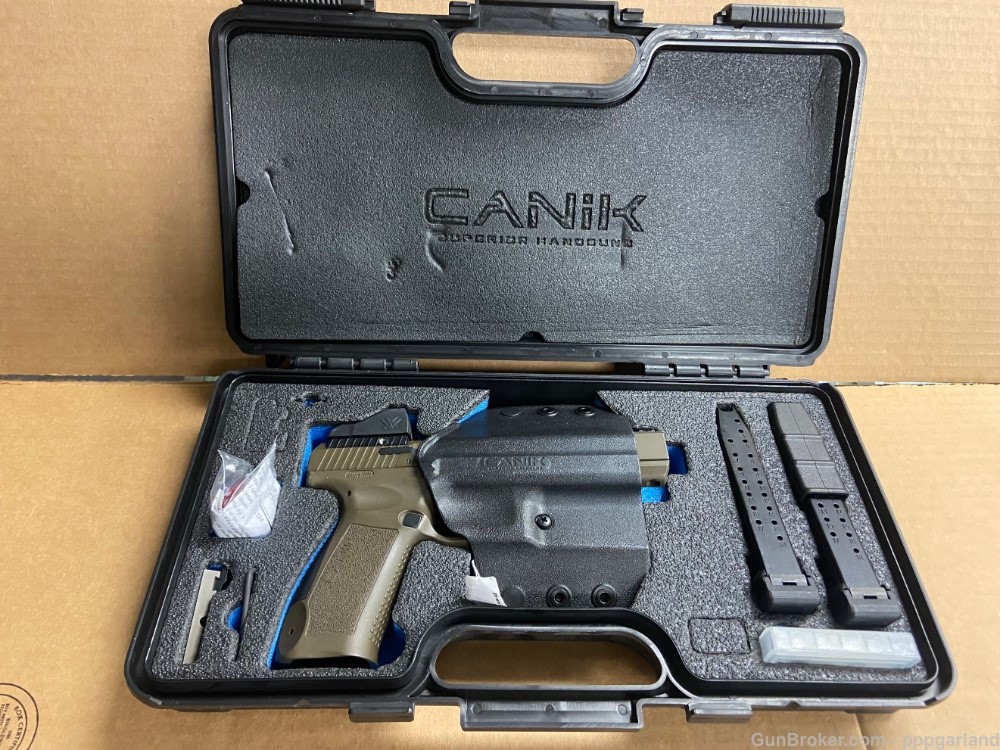 Canik TP9 SFx complete with Vortex Venom Red Dot 2 Mags + Holster + Case-img-0