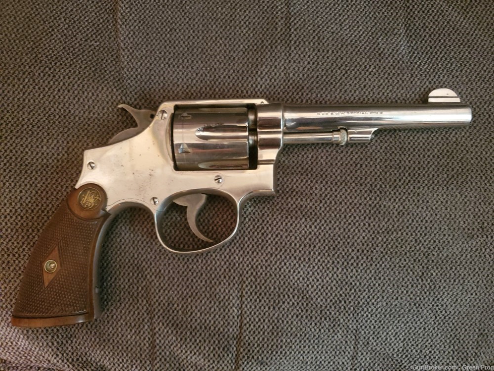 CLASSIC  SMITH & WESSON 38 DOUBLE ACTION-FOURTH MODEL #1905-   READ PLEASE-img-1