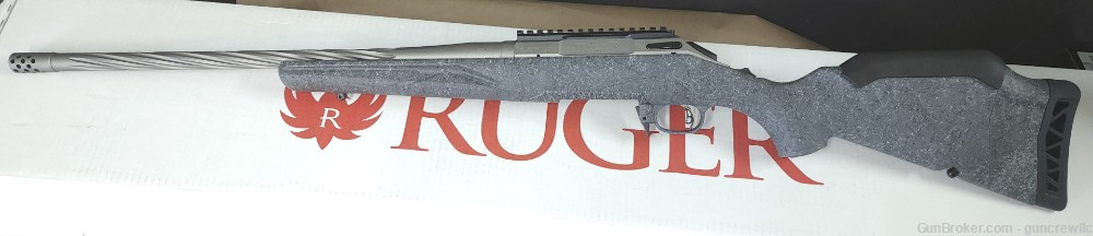 Ruger 46904 American Gen II 243 Win Gray Splatter Spiral Fluted 20" Layaway-img-7