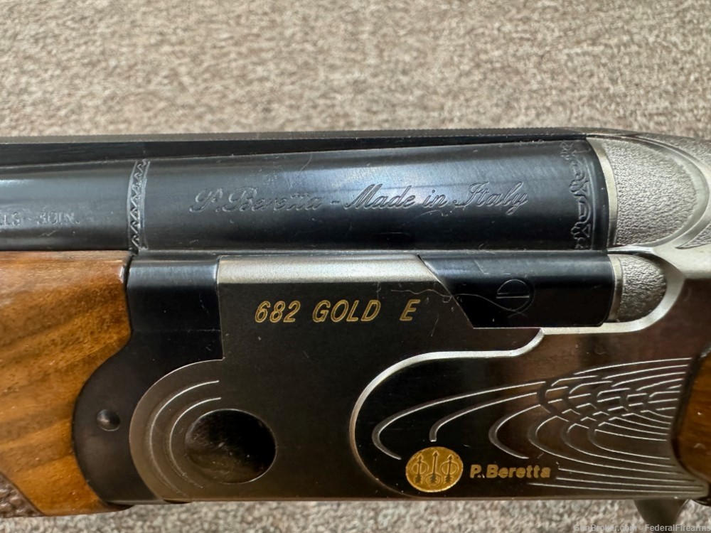 Beretta 682 Gold E Sporting 12ga Over/Under 30" 10-Chokes w/Case-img-20