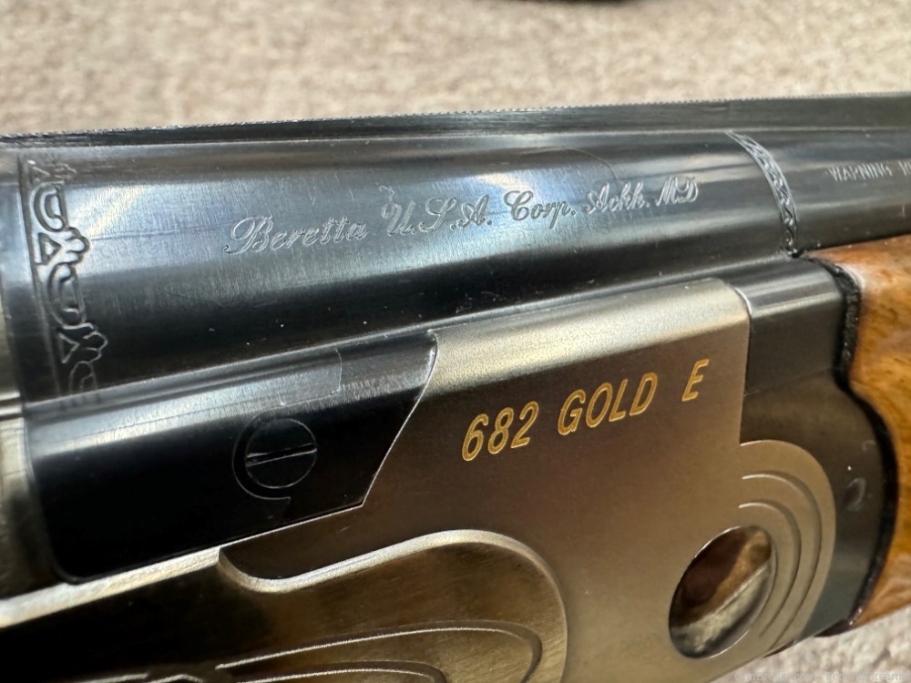Beretta 682 Gold E Sporting 12ga Over/Under 30" 10-Chokes w/Case-img-8