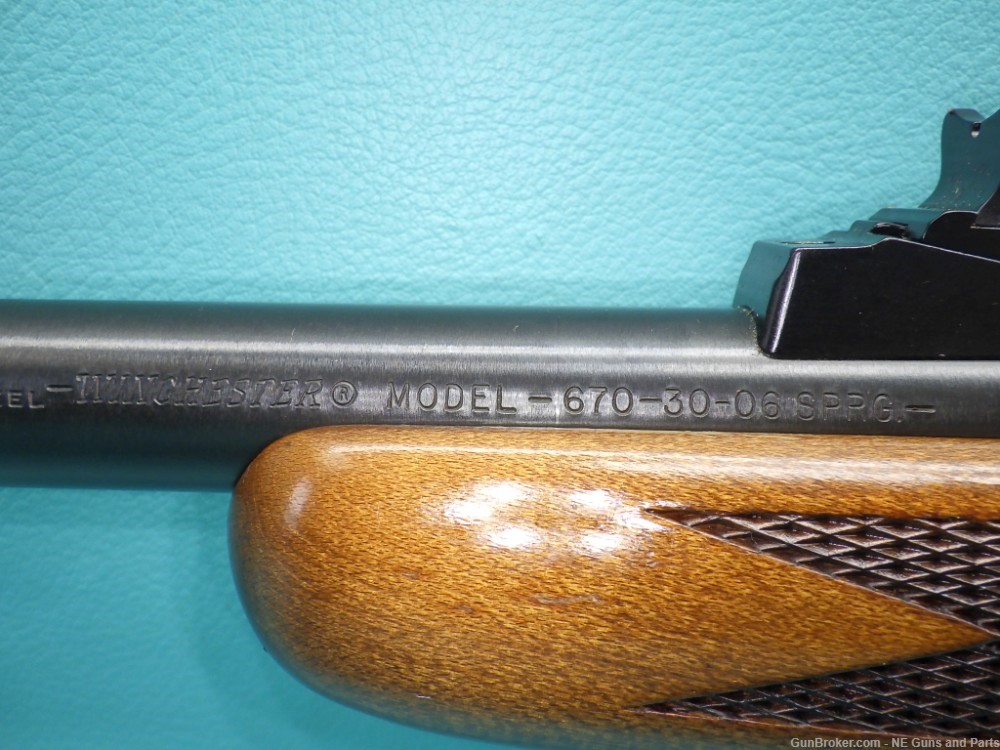 Winchester 670 Carbine 30-06 19"bbl Rifle mfg 1968-71-img-9