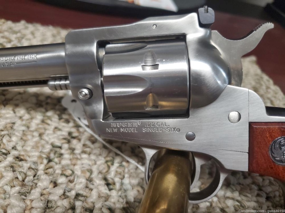 RUGER SINGLE SIX 22LR STAINLESS-img-2