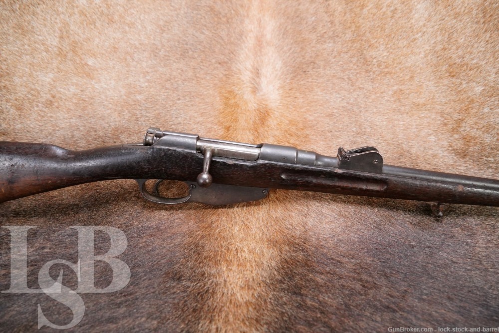 Steyr Dutch 1895 Carbine 6.5x53 18" Turn Bolt Military Rifle 1898 Antique-img-0