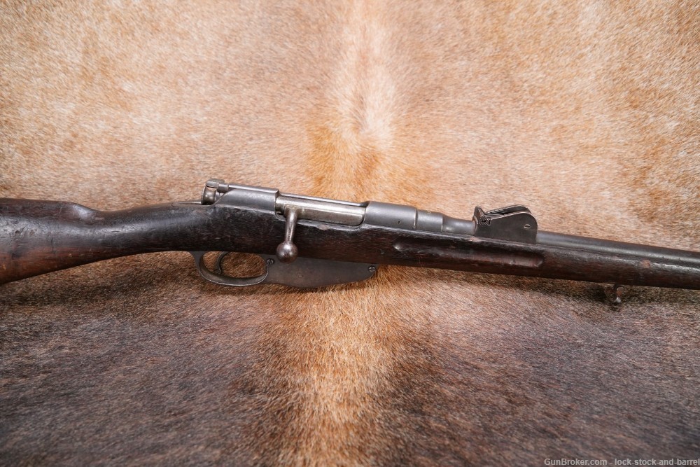Steyr Dutch 1895 Carbine 6.5x53 18" Turn Bolt Military Rifle 1898 Antique-img-2