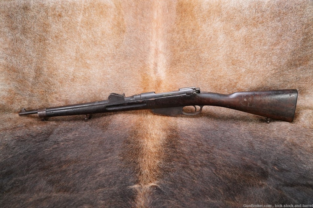 Steyr Dutch 1895 Carbine 6.5x53 18" Turn Bolt Military Rifle 1898 Antique-img-8